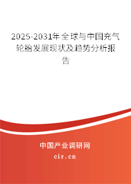 2025-2031年全球與中國充氣輪胎發(fā)展現(xiàn)狀及趨勢分析報告