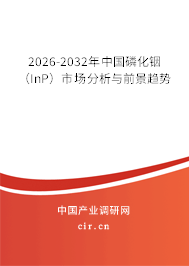 2026-2032年中國磷化銦（InP）市場(chǎng)分析與前景趨勢(shì)