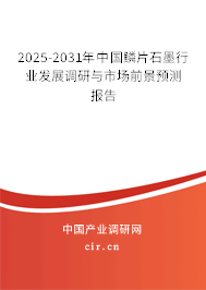 2025-2031年中國鱗片石墨行業(yè)發(fā)展調(diào)研與市場(chǎng)前景預(yù)測(cè)報(bào)告
