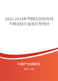 2025-2031年中國(guó)太赫茲相機(jī)市場(chǎng)調(diào)研與發(fā)展前景預(yù)測(cè)