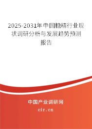 2025-2031年中國(guó)糖精行業(yè)現(xiàn)狀調(diào)研分析與發(fā)展趨勢(shì)預(yù)測(cè)報(bào)告