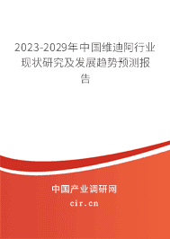 2023-2029年中國維迪阿行業(yè)現(xiàn)狀研究及發(fā)展趨勢預測報告