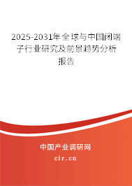 2025-2031年全球與中國閉端子行業(yè)研究及前景趨勢分析報告