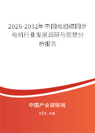 2026-2032年中國電勵(lì)磁同步電機(jī)行業(yè)發(fā)展調(diào)研與前景分析報(bào)告