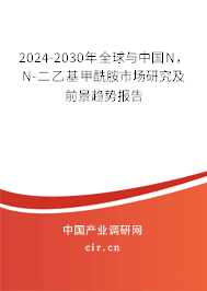 2024-2030年全球與中國N，N-二乙基甲酰胺市場研究及前景趨勢報(bào)告