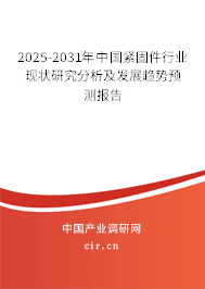 2025-2031年中國緊固件行業(yè)現(xiàn)狀研究分析及發(fā)展趨勢預(yù)測報告