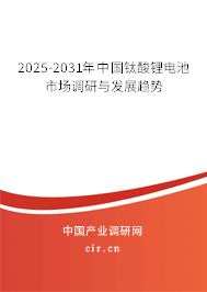 (最新)中國鈦酸鋰電池市場調(diào)研與發(fā)展趨勢 (最新)中國鈦酸鋰電池市場調(diào)研與發(fā)展趨勢