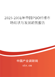 2025-2031年中國(guó)PBO纖維市場(chǎng)現(xiàn)狀與發(fā)展趨勢(shì)報(bào)告 2025-2031年中國(guó)PBO纖維市場(chǎng)現(xiàn)狀與發(fā)展趨勢(shì)報(bào)告