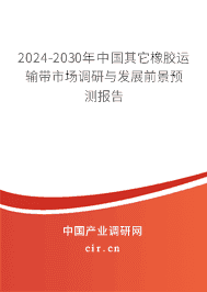 2023-2029年中國其它橡膠運(yùn)輸帶市場調(diào)研與發(fā)展前景預(yù)測報(bào)告 2023-2029年中國其它橡膠運(yùn)輸帶市場調(diào)研與發(fā)展前景預(yù)測報(bào)告