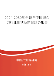 2024-2030年全球與中國縫合刀行業(yè)現(xiàn)狀及前景趨勢報告