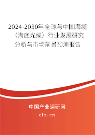 2024-2030年全球與中國海纜（海底光纜）行業(yè)發(fā)展研究分析與市場前景預測報告