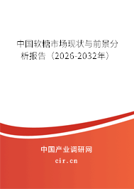 中國軟糖市場現(xiàn)狀與前景分析報告（2026-2032年）