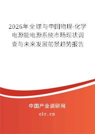 2026年全球與中國(guó)物理-化學(xué)電源能電源系統(tǒng)市場(chǎng)現(xiàn)狀調(diào)查與未來發(fā)展前景趨勢(shì)報(bào)告 2026年全球與中國(guó)物理-化學(xué)電源能電源系統(tǒng)市場(chǎng)現(xiàn)狀調(diào)查與未來發(fā)展前景趨勢(shì)報(bào)告