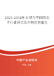 2025-2031年全球與中國西瓜子行業(yè)研究及市場前景報告 2025-2031年全球與中國西瓜子行業(yè)研究及市場前景報告