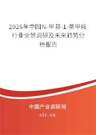 2026年中國(guó)N-甲基-1-萘甲胺行業(yè)全景調(diào)研及未來趨勢(shì)分析報(bào)告