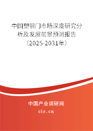 中國塑鋼門市場深度研究分析及發(fā)展前景預測報告（2025-2031年）
