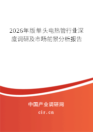 2025年版單頭電熱管行業(yè)深度調(diào)研及市場前景分析報告