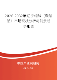 2026-2032年遼寧純堿(碳酸鈉)市場(chǎng)現(xiàn)狀分析與前景趨勢(shì)報(bào)告 2026-2032年遼寧純堿(碳酸鈉)市場(chǎng)現(xiàn)狀分析與前景趨勢(shì)報(bào)告