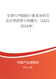 全球與中國銦行業(yè)發(fā)展研究及前景趨勢分析報告（2025-2031年）