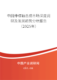 中國伸縮軸總成市場(chǎng)深度調(diào)研及發(fā)展趨勢(shì)分析報(bào)告（2025年）