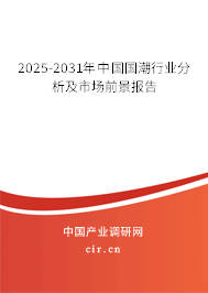 2025-2031年中國國潮行業(yè)分析及市場前景報告 2025-2031年中國國潮行業(yè)分析及市場前景報告