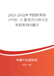 2025-2031年中國聚苯醚(PPO)行業(yè)研究分析與前景趨勢(shì)預(yù)測(cè)報(bào)告 2025-2031年中國聚苯醚(PPO)行業(yè)研究分析與前景趨勢(shì)預(yù)測(cè)報(bào)告