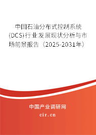中國石油分布式控制系統(tǒng)(DCS)行業(yè)發(fā)展現(xiàn)狀分析與市場前景報告（2025-2031年）