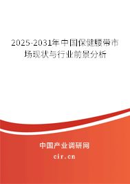2026-2032年中國(guó)保健腰帶市場(chǎng)現(xiàn)狀與行業(yè)前景分析