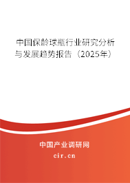 中國保齡球瓶行業(yè)研究分析與發(fā)展趨勢報告（2025年）