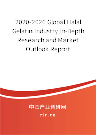 2020-2026 Global Halal Gelatin Industry In-Depth Research and Market Outlook Report 2020-2026 Global Halal Gelatin Industry In-Depth Research and Market Outlook Report