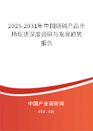2025-2031年中國燒堿產(chǎn)品市場現(xiàn)狀深度調(diào)研與發(fā)展趨勢報告 2025-2031年中國燒堿產(chǎn)品市場現(xiàn)狀深度調(diào)研與發(fā)展趨勢報告