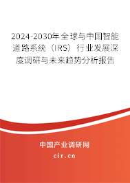 2024-2030年全球與中國智能道路系統(tǒng)（IRS）行業(yè)發(fā)展深度調(diào)研與未來趨勢分析報(bào)告