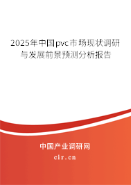 2025年中國(guó)pvc市場(chǎng)現(xiàn)狀調(diào)研與發(fā)展前景預(yù)測(cè)分析報(bào)告