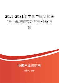2025-2031年中國(guó)中壓變頻器行業(yè)市場(chǎng)研究及前景分析報(bào)告 2025-2031年中國(guó)中壓變頻器行業(yè)市場(chǎng)研究及前景分析報(bào)告