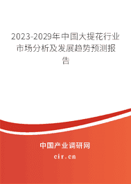 2023-2029年中國大提花行業(yè)市場分析及發(fā)展趨勢預(yù)測報告