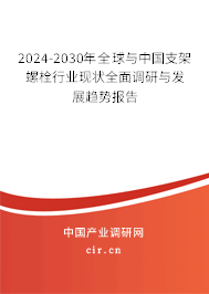 2024-2030年全球與中國支架螺栓行業(yè)現(xiàn)狀全面調(diào)研與發(fā)展趨勢(shì)報(bào)告