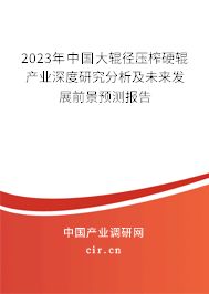 2023年中國大輥徑壓榨硬輥產(chǎn)業(yè)深度研究分析及未來發(fā)展前景預(yù)測報(bào)告 2023年中國大輥徑壓榨硬輥產(chǎn)業(yè)深度研究分析及未來發(fā)展前景預(yù)測報(bào)告