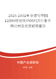 2025-2031年全球與中國(guó)1200V碳化硅MOSFET行業(yè)市場(chǎng)分析及前景趨勢(shì)報(bào)告