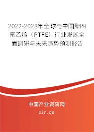 2022-2028年全球與中國(guó)聚四氟乙烯（PTFE）行業(yè)發(fā)展全面調(diào)研與未來(lái)趨勢(shì)預(yù)測(cè)報(bào)告