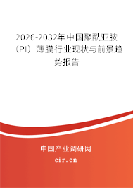 2026-2032年中國聚酰亞胺（PI）薄膜行業(yè)現(xiàn)狀與前景趨勢報告