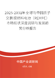2025-2031年全球與中國(guó)質(zhì)子交換膜燃料電池(REMFC)市場(chǎng)現(xiàn)狀深度調(diào)研與發(fā)展趨勢(shì)分析報(bào)告 2025-2031年全球與中國(guó)質(zhì)子交換膜燃料電池(REMFC)市場(chǎng)現(xiàn)狀深度調(diào)研與發(fā)展趨勢(shì)分析報(bào)告