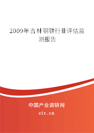 2009年吉林鋼鐵行業(yè)評(píng)估監(jiān)測(cè)報(bào)告