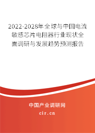 2022-2028年全球與中國電流敏感芯片電阻器行業(yè)現(xiàn)狀全面調(diào)研與發(fā)展趨勢預(yù)測報告