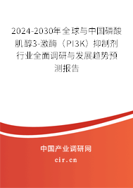 2024-2030年全球與中國(guó)磷酸肌醇3-激酶（PI3K）抑制劑行業(yè)全面調(diào)研與發(fā)展趨勢(shì)預(yù)測(cè)報(bào)告