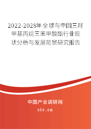 2022-2028年全球與中國三羥甲基丙烷三苯甲酸酯行業(yè)現(xiàn)狀分析與發(fā)展前景研究報(bào)告