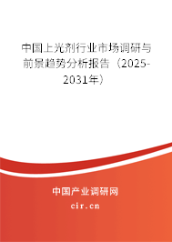 中國(guó)上光劑行業(yè)市場(chǎng)調(diào)研與前景趨勢(shì)分析報(bào)告（2025-2031年）