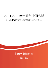 2024-2030年全球與中國(guó)高斯計(jì)市場(chǎng)現(xiàn)狀及趨勢(shì)分析報(bào)告 2024-2030年全球與中國(guó)高斯計(jì)市場(chǎng)現(xiàn)狀及趨勢(shì)分析報(bào)告