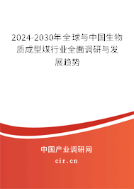 2024-2030年全球與中國生物質(zhì)成型煤行業(yè)全面調(diào)研與發(fā)展趨勢(shì) 2024-2030年全球與中國生物質(zhì)成型煤行業(yè)全面調(diào)研與發(fā)展趨勢(shì)