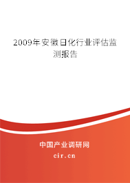 2009年安徽日化行業(yè)評估監(jiān)測報告 2009年安徽日化行業(yè)評估監(jiān)測報告