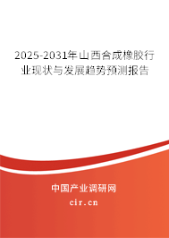2025-2031年山西合成橡膠行業(yè)現(xiàn)狀與發(fā)展趨勢(shì)預(yù)測(cè)報(bào)告 2025-2031年山西合成橡膠行業(yè)現(xiàn)狀與發(fā)展趨勢(shì)預(yù)測(cè)報(bào)告